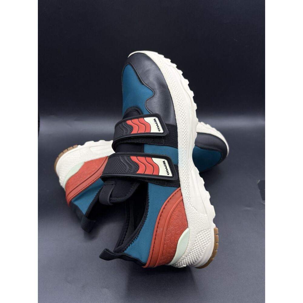 $285 New Coach Men’s Low Top Sneaker Signature Canvas 11D Limited Edition